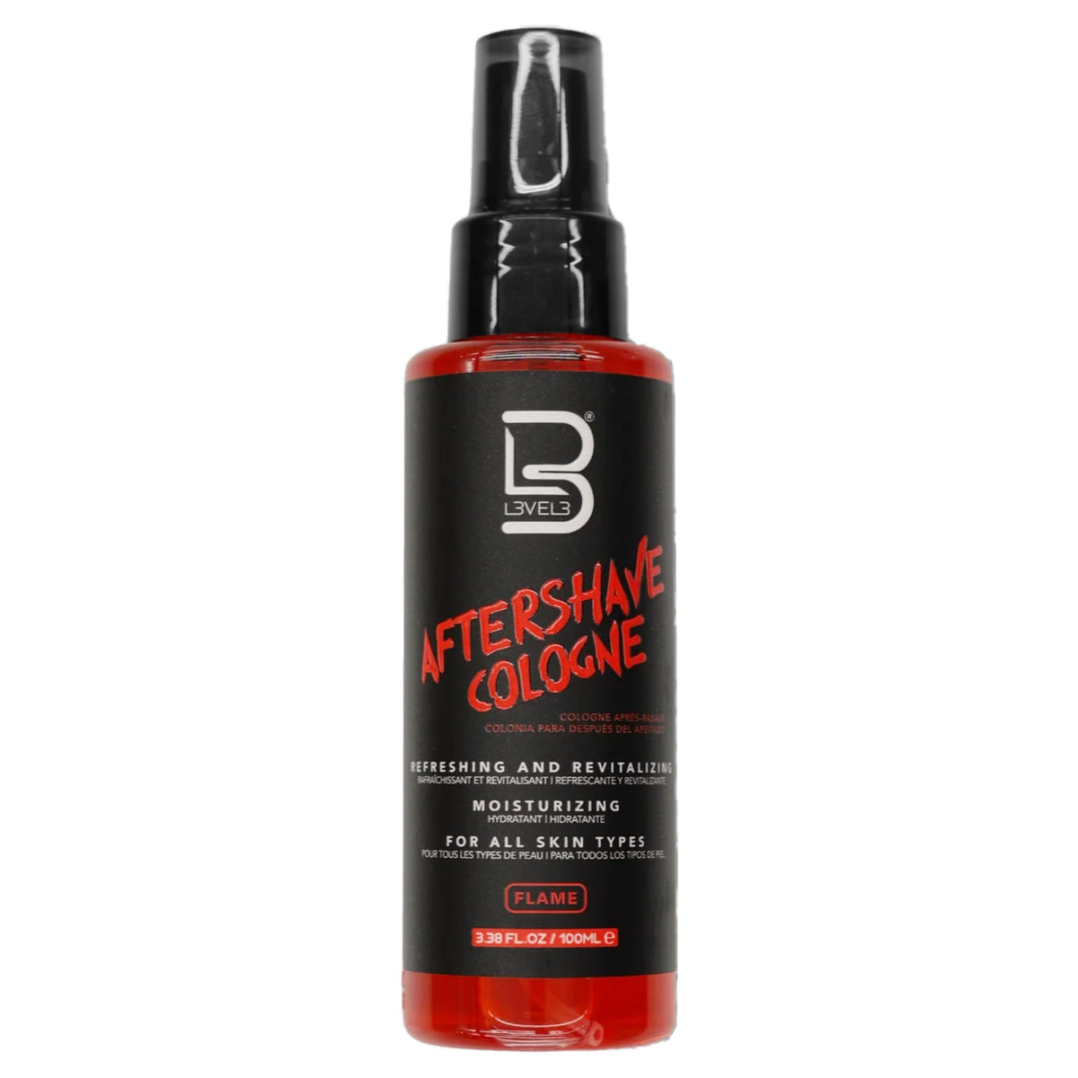 L3 Level 3 Aftershave Cologne Spray for Men, Aqua, 13.5 fl oz