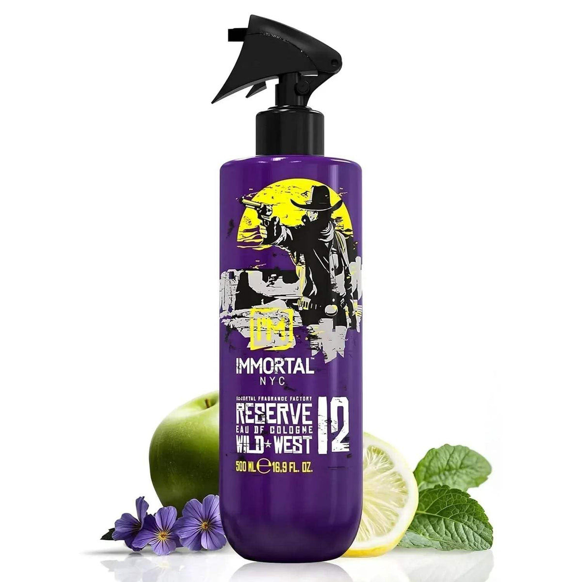 Immortal NYC Reserve New York, Aftershave Spray Body/Face Men's Cologne, 13.5 oz / 400 ml, Barbers, Softens Skin, Refreshes, Revitalizes and Relieves Face and Skin, Moisturizing Formula After Shaving