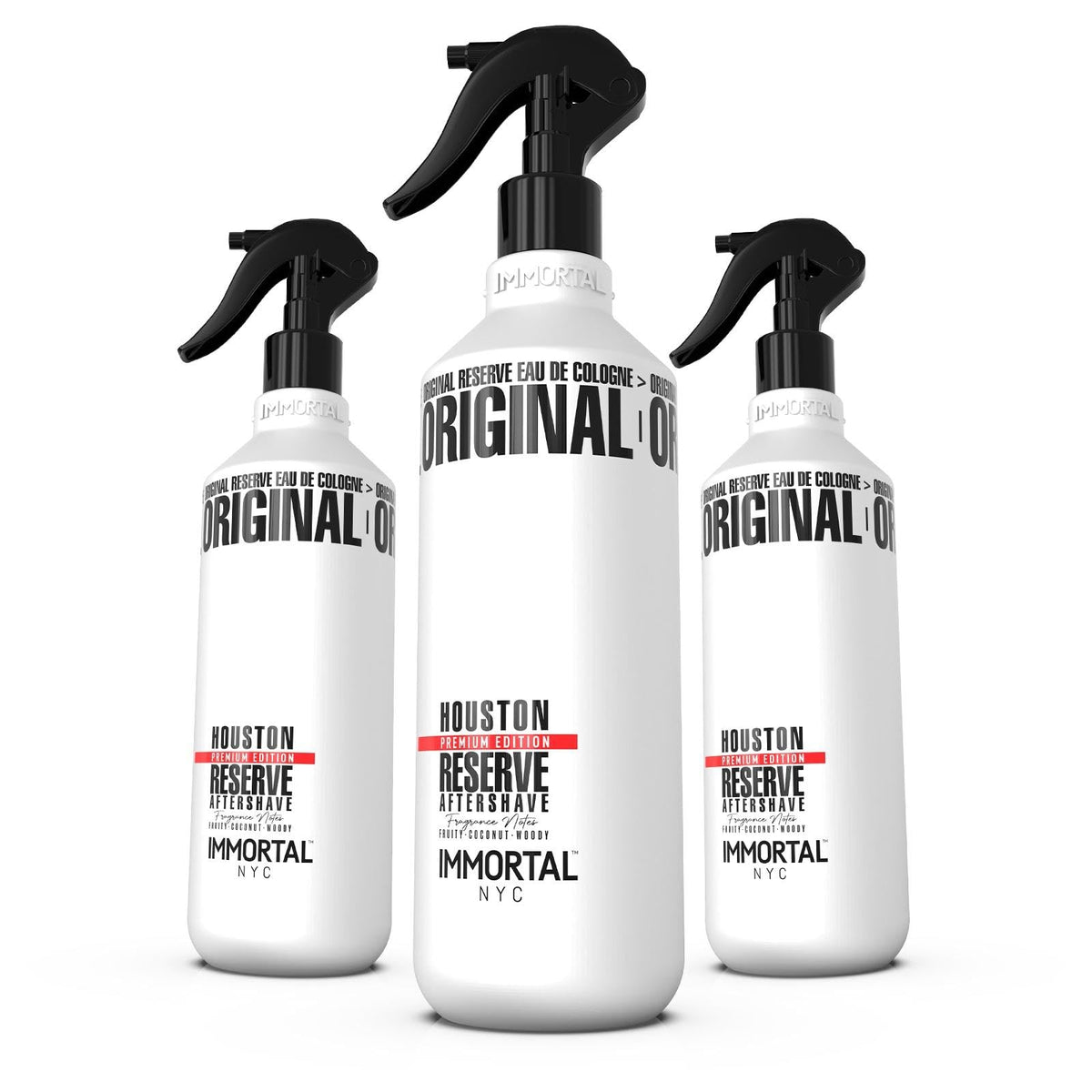 Immortal NYC Reserve New York, Aftershave Spray Body/Face Men's Cologne, 13.5 oz / 400 ml, Barbers, Softens Skin, Refreshes, Revitalizes and Relieves Face and Skin, Moisturizing Formula After Shaving