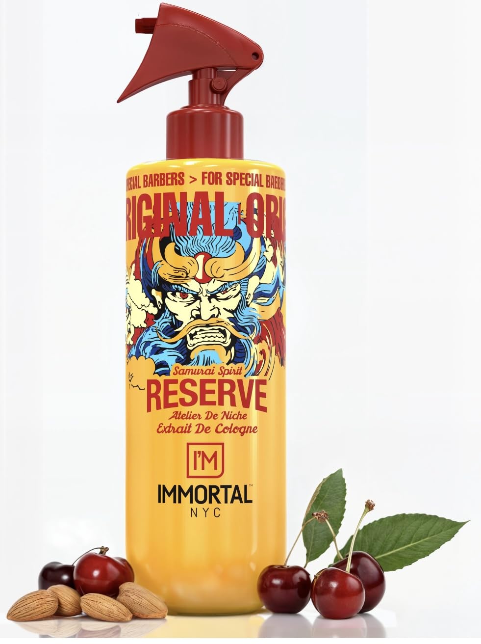 Immortal NYC Reserve New York, Aftershave Spray Body/Face Men's Cologne, 13.5 oz / 400 ml, Barbers, Softens Skin, Refreshes, Revitalizes and Relieves Face and Skin, Moisturizing Formula After Shaving