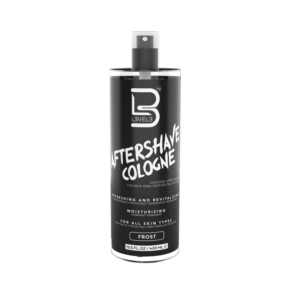 L3 Level 3 Aftershave Cologne Spray for Men, Aqua, 13.5 fl oz