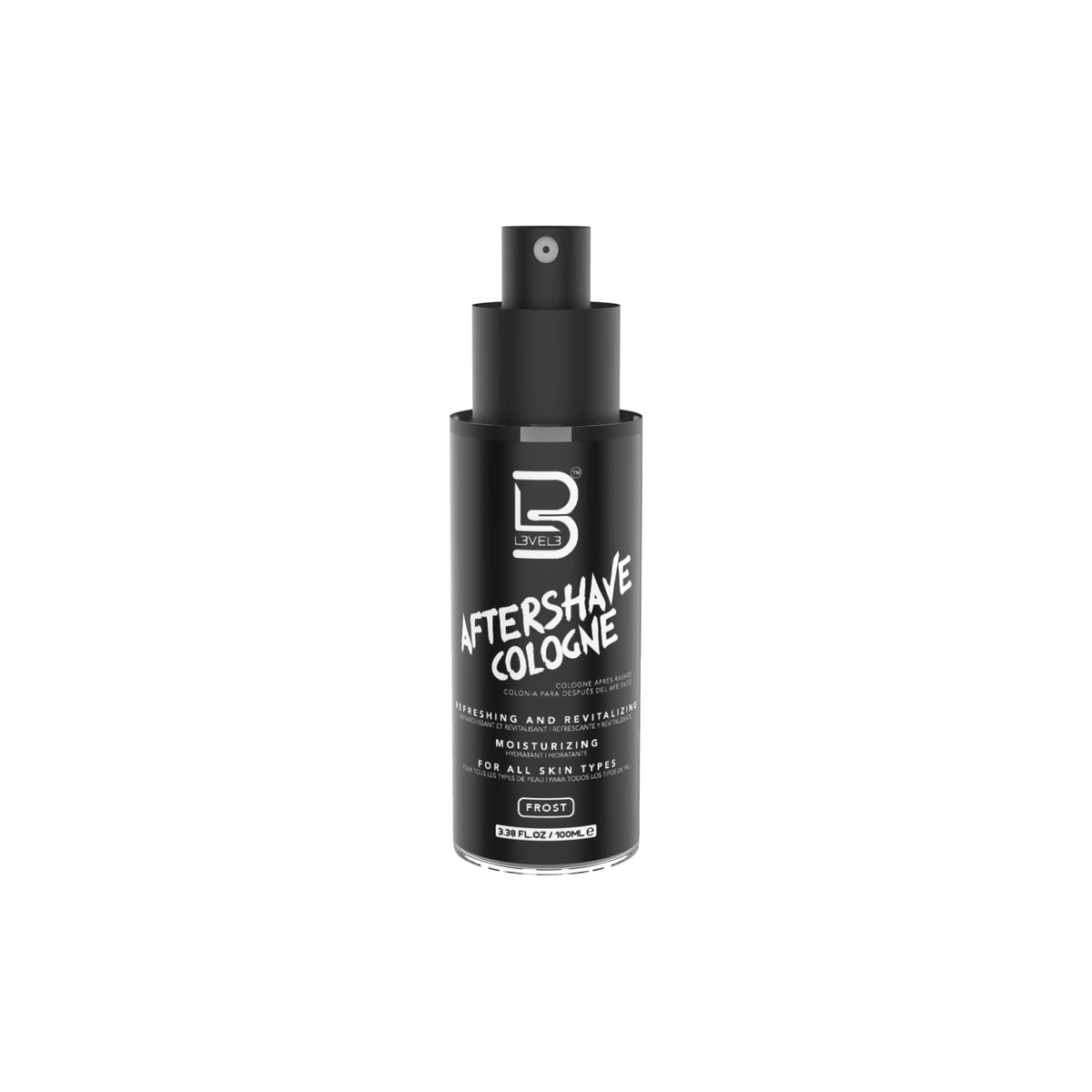 L3 Level 3 Aftershave Cologne Spray for Men, Aqua, 13.5 fl oz