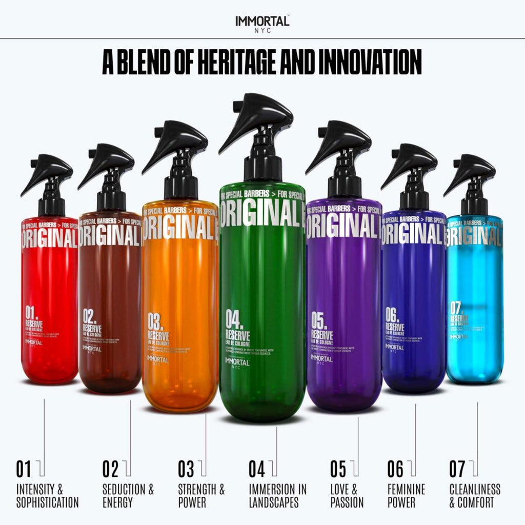 Immortal NYC Reserve New York, Aftershave Spray Body/Face Men's Cologne, 13.5 oz / 400 ml, Barbers, Softens Skin, Refreshes, Revitalizes and Relieves Face and Skin, Moisturizing Formula After Shaving