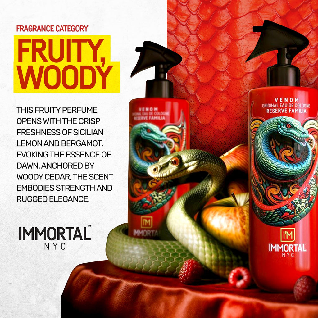 Immortal NYC Reserve New York, Aftershave Spray Body/Face Men's Cologne, 13.5 oz / 400 ml, Barbers, Softens Skin, Refreshes, Revitalizes and Relieves Face and Skin, Moisturizing Formula After Shaving
