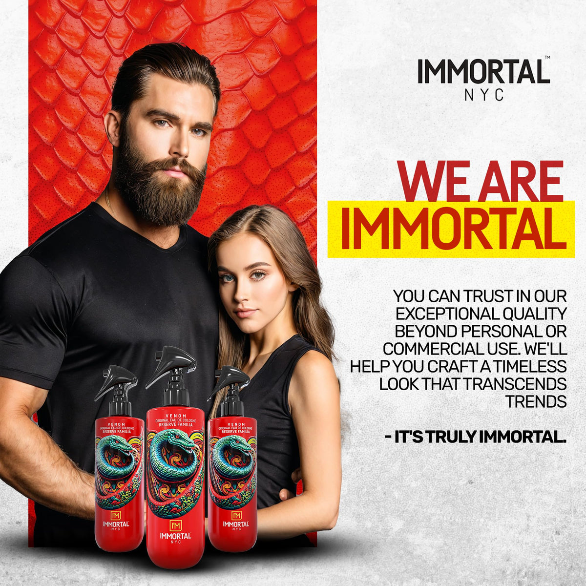 Immortal NYC Reserve New York, Aftershave Spray Body/Face Men's Cologne, 13.5 oz / 400 ml, Barbers, Softens Skin, Refreshes, Revitalizes and Relieves Face and Skin, Moisturizing Formula After Shaving