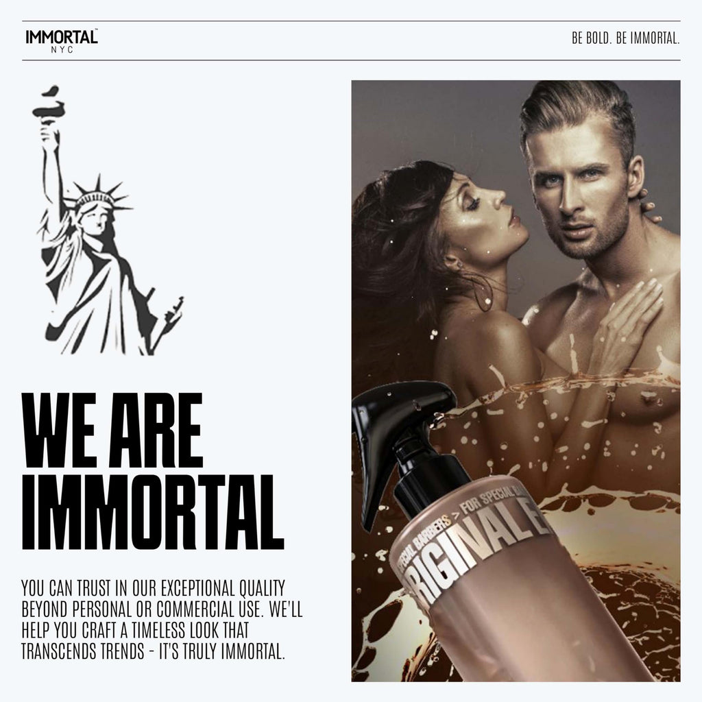 Immortal NYC Reserve New York, Aftershave Spray Body/Face Men's Cologne, 13.5 oz / 400 ml, Barbers, Softens Skin, Refreshes, Revitalizes and Relieves Face and Skin, Moisturizing Formula After Shaving