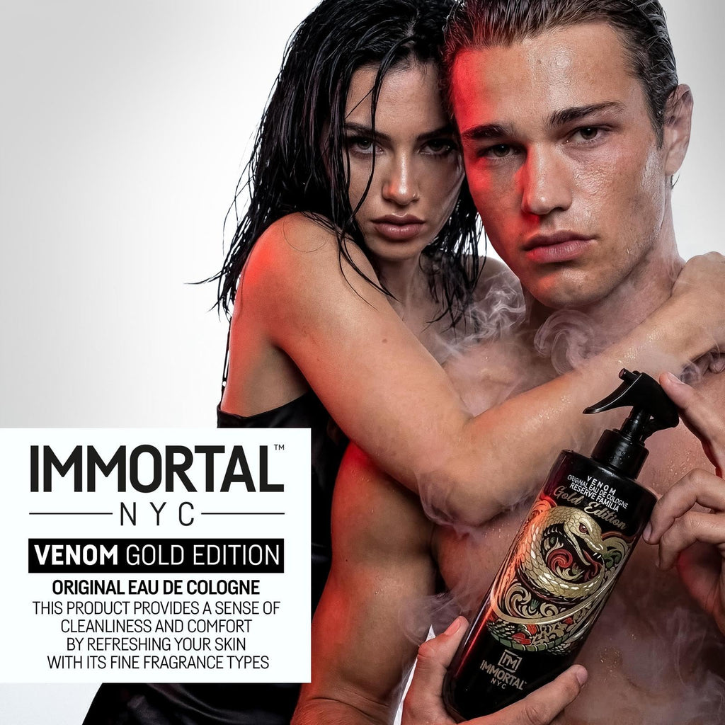 Immortal NYC Reserve New York, Aftershave Spray Body/Face Men's Cologne, 13.5 oz / 400 ml, Barbers, Softens Skin, Refreshes, Revitalizes and Relieves Face and Skin, Moisturizing Formula After Shaving