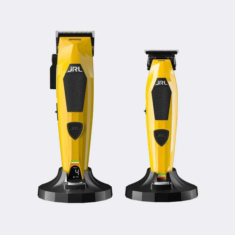 JRL Professional Diamante DI2025 Clipper & Trimmer Set Yellow